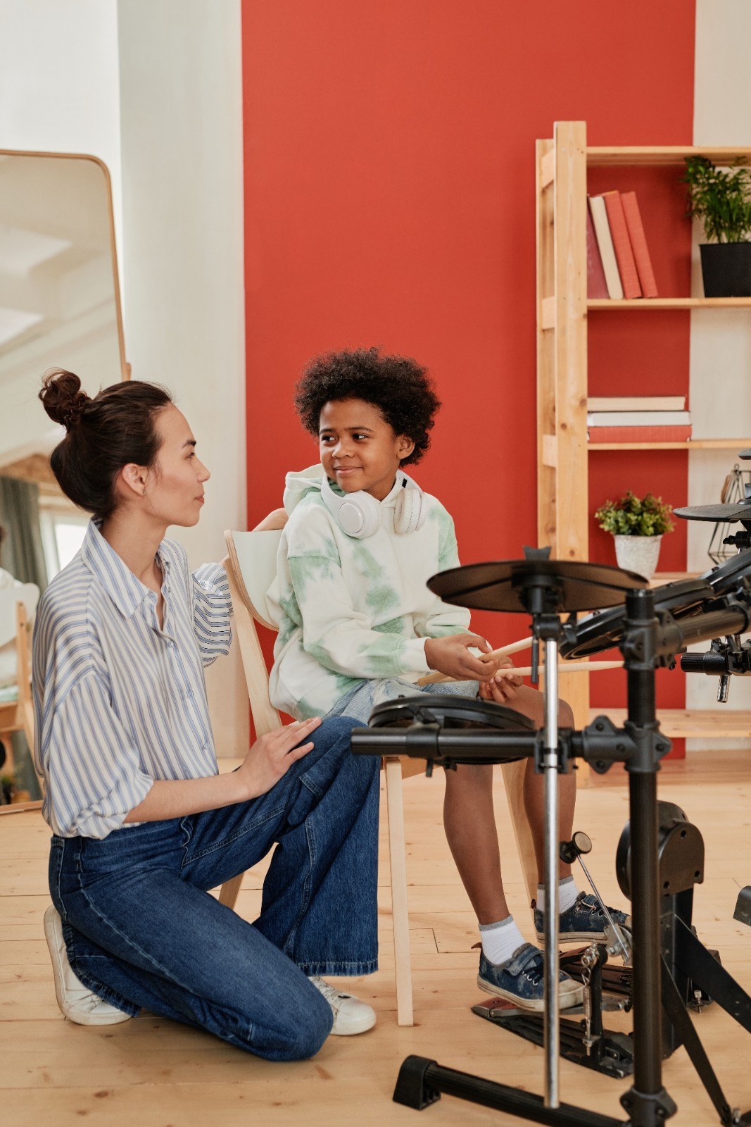 Drums Learning at Iniya Music